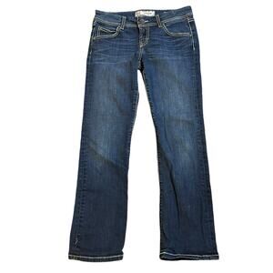 BKE Buckle Jeans Women's 30x27 Addison Skinny Stretch Dark Wash Indie Boho Basic